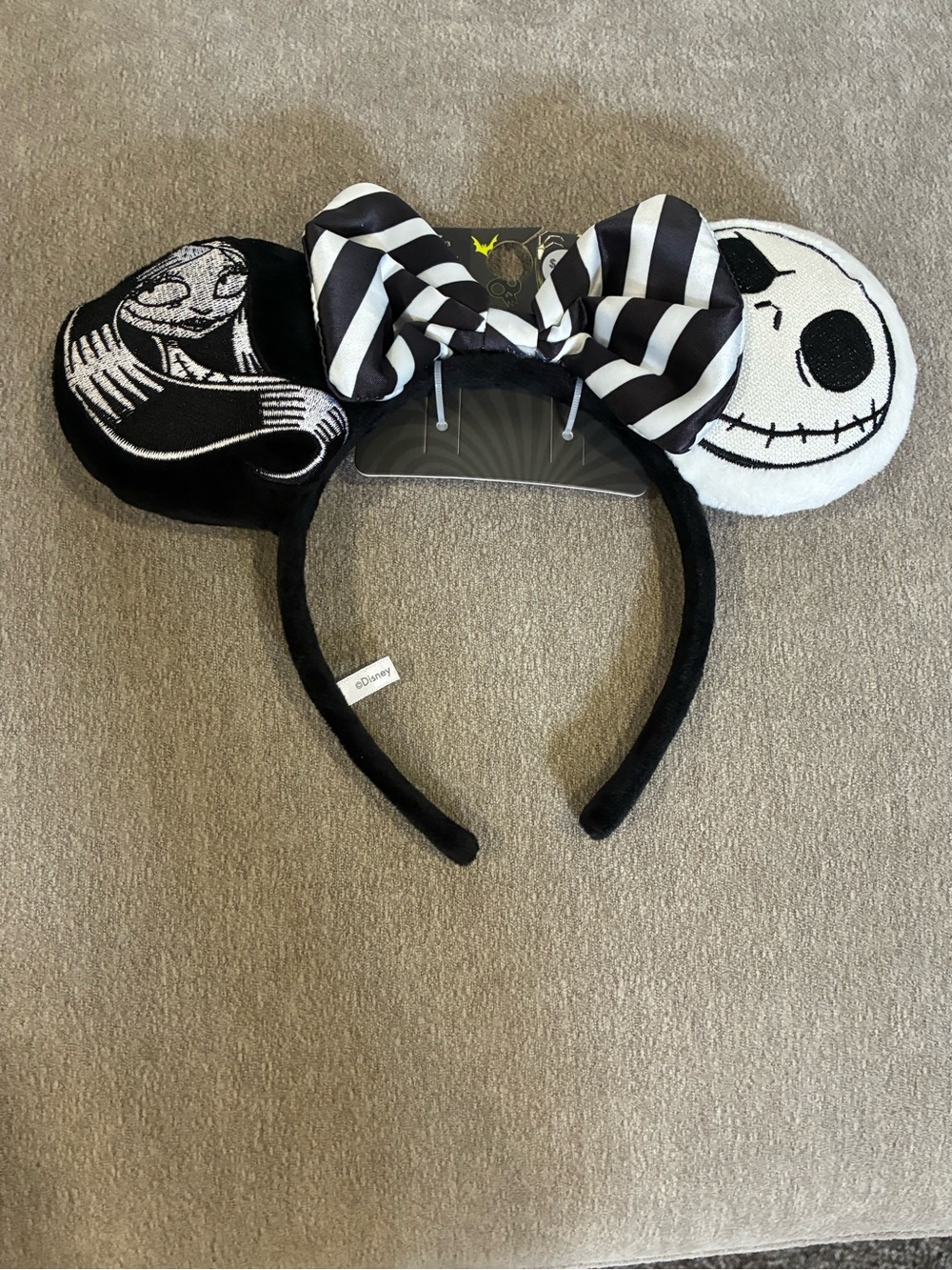 Disney The Nightmare Before Christmas Jack Skellington Headband - Black & White